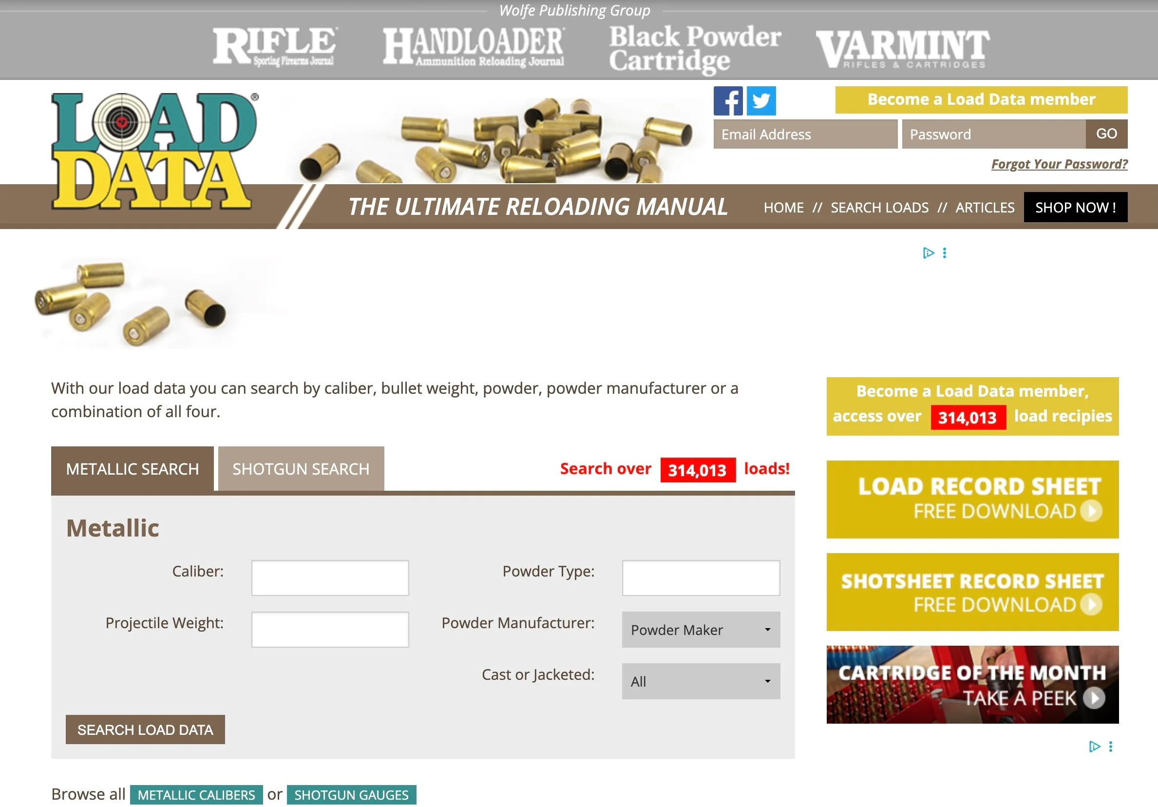 LOADDATA – reloading data resource logo